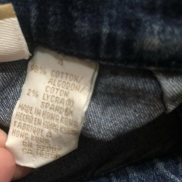Liz Claiborne Cropped Jeans - Size 4 - Picture 5 of 7